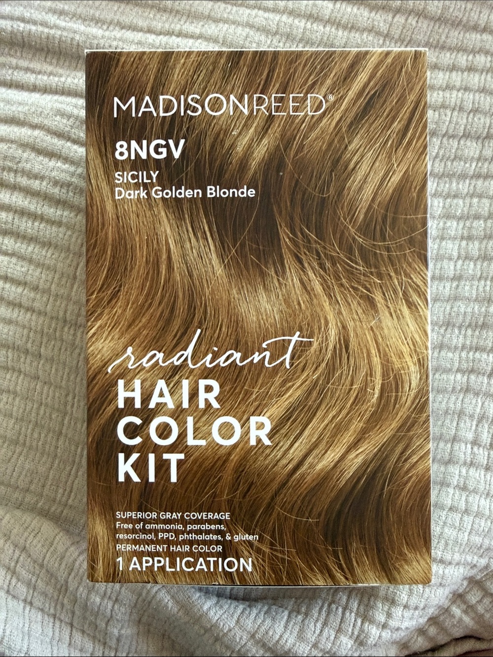Madison Dark Golden Blonde Hair Color Kit